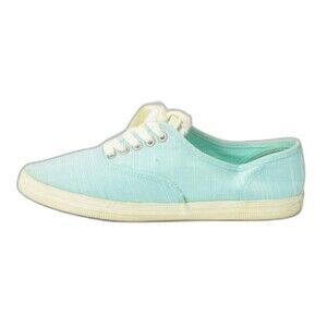 Townforest Canvas Mint Green Tie Sneaker Size 8